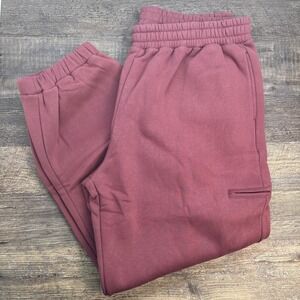 Comfrt‎ Unisex 2XL DND Travel Sweatpants Berry Heavyweight NEW